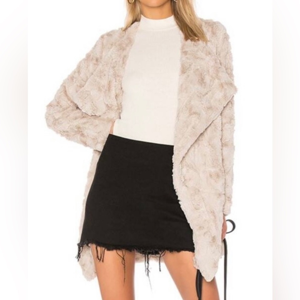 BB Dakota Tucker Tubby Wubby Faux Fur Jacket
